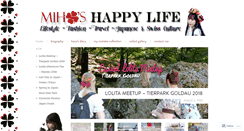 Desktop Screenshot of mihoshappylife.com